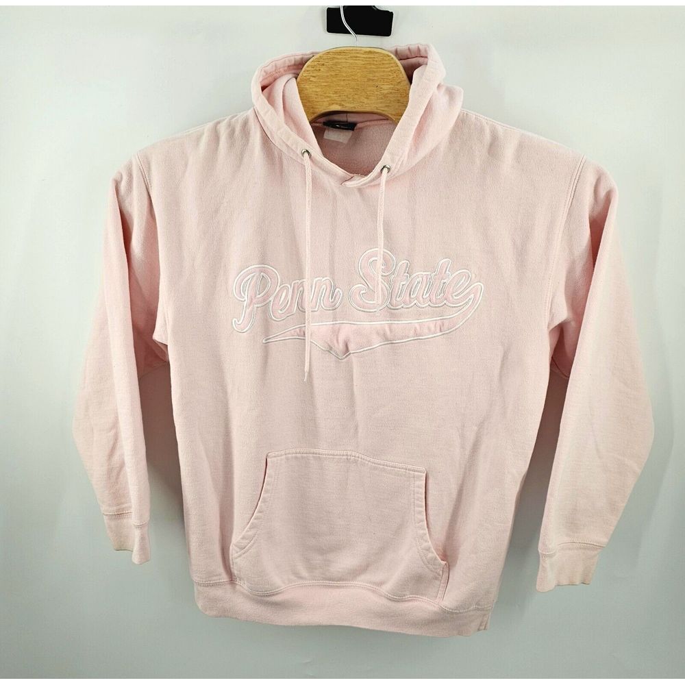 Penn State Hoodie Size Large Women Pink Sweatshirt Nittany Lions PSU College TSI